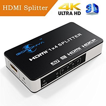 4 Way HDMI Splitter
