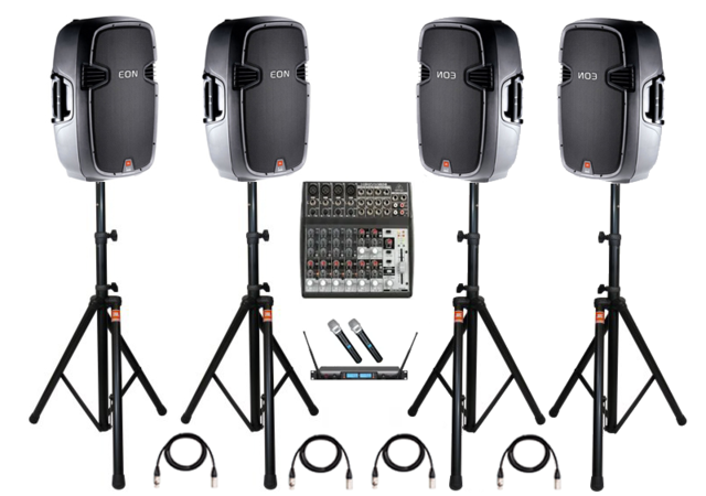 Large DJ Speakers and Mixer Rental Denver, Aurora, Boulder ...