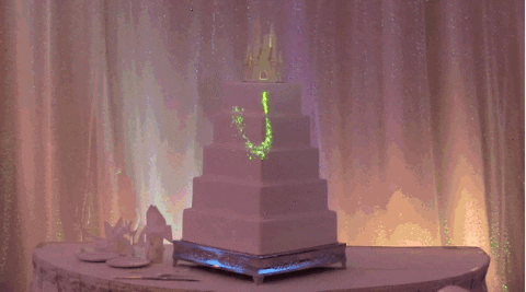 Wedding Cake Projection Mapping