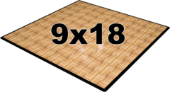 9x18 Dance Floor Rental