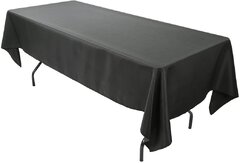 Black Tablecloth 