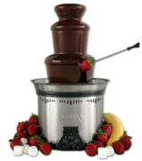 Chocolate Fountain 18 Inch 6LBS Capacity 