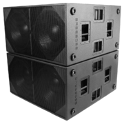 TWO BassBoss ZV28 Powered Dual 18 Subwoofer Rentals Spring Special