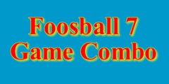 Foosball 7 Game Combo 