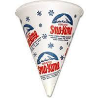 Snow Cone Cups - 50 Count - 6 oz