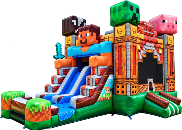 Pixel Water Slide Combo