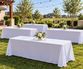 8ft Table Linen 