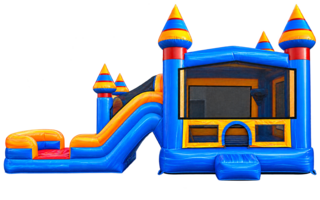 Melting Arctic Dual Lane Water Slide Combo