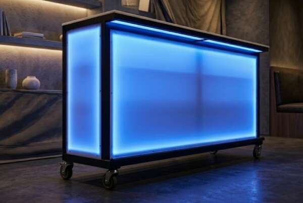 LED Illuminated Portable Bar