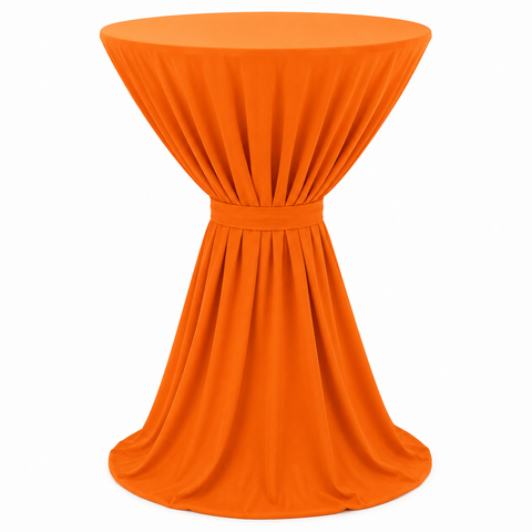 Orange Cocktail table cloths
