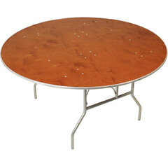 48in Wood Round Tables