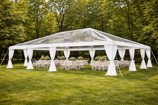 30x30 Clear Frame Tent