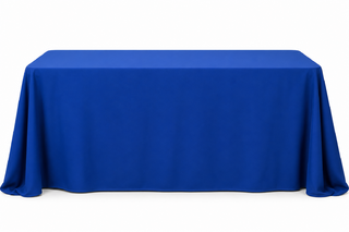6ft Blue Loose Table Cloth