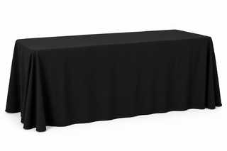 8ft rectangle black