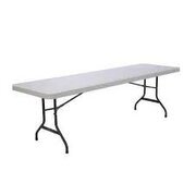 8ft plastic table