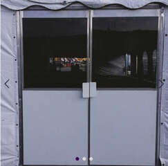 Double Door Tent Door