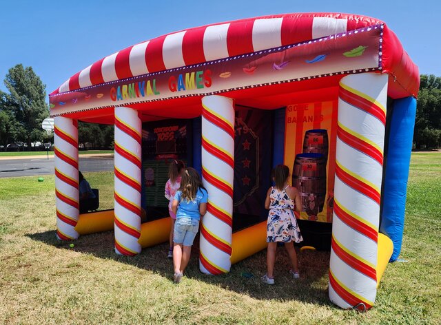 carnival  booths