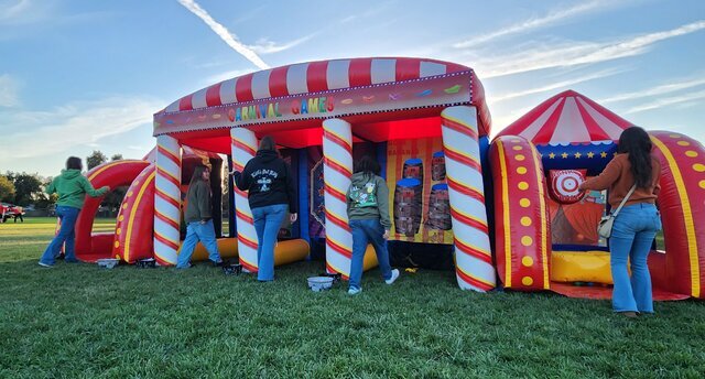 inflatable carnival games alley for rent