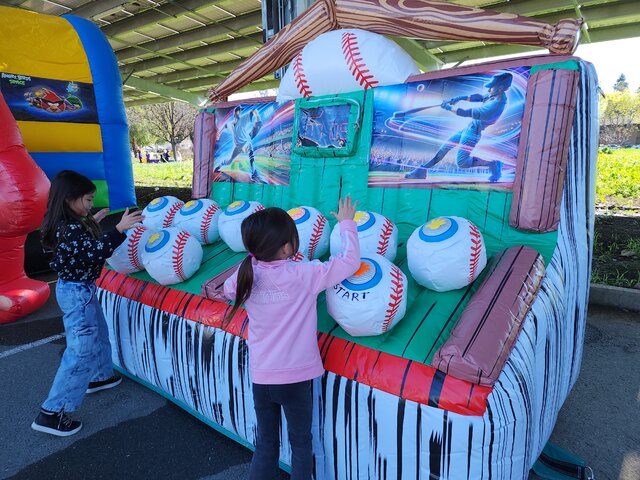 baseball sports carnival game rentals in northern california