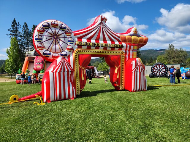 carnival entrance arch rentals in northern california and the bay area