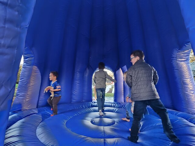 winter wonder christmas holiday bounce house rentals