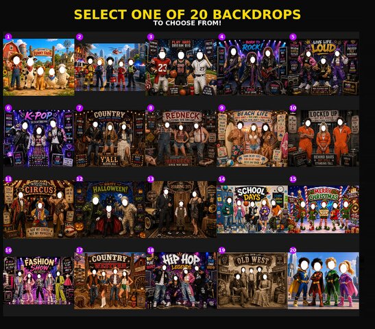faceplace backdrops catalog