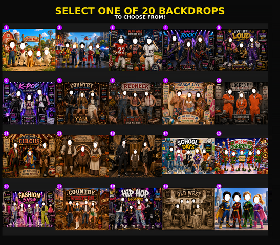 faceplace backdrops catalog