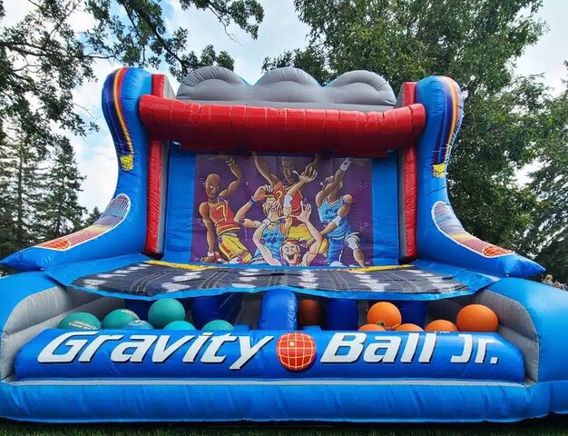 rentals of gravity ball inflatable carnival games