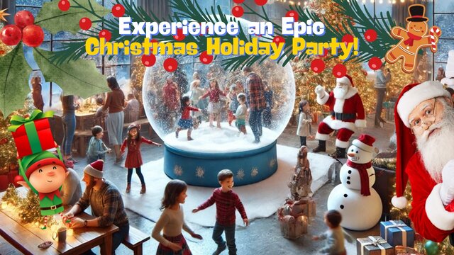 holiday christmas winter wonderland party rentals northern cvalifornia bay area