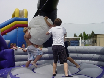 wrecking ball inflatable rentals