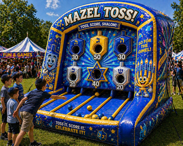 mazel toss jewish festival game rentals