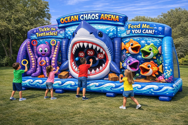 ocean chaos 3-in-1 game arena