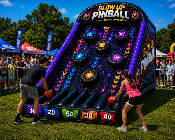 Pinball - Blow up pinball inflatable carnival game
