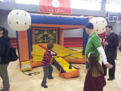 tee ball inflatable baseball game rentals