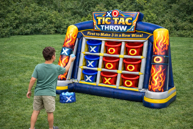 tic tac throw game