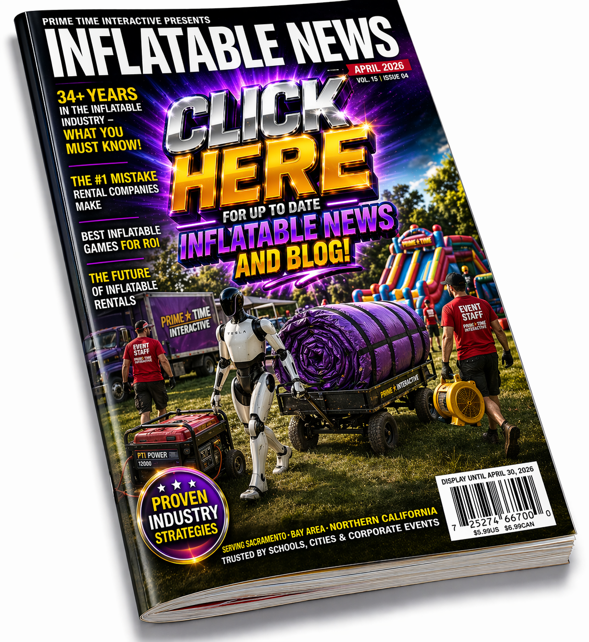 Inflatable News and Blog