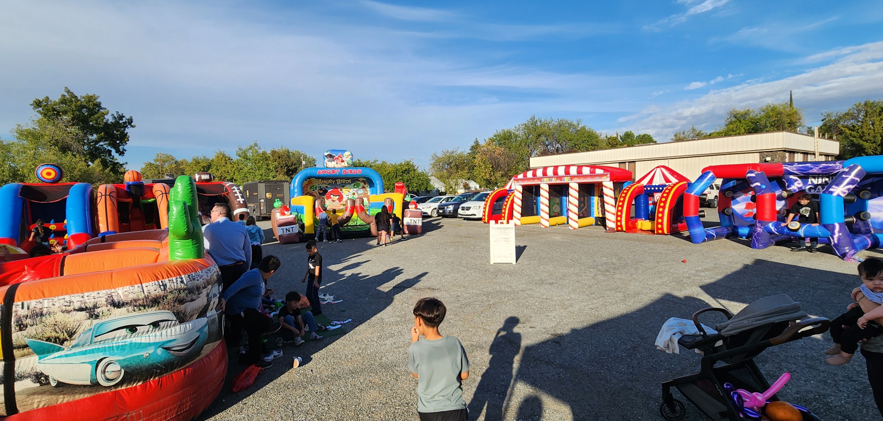 corning inflatable games and carnival game rentals