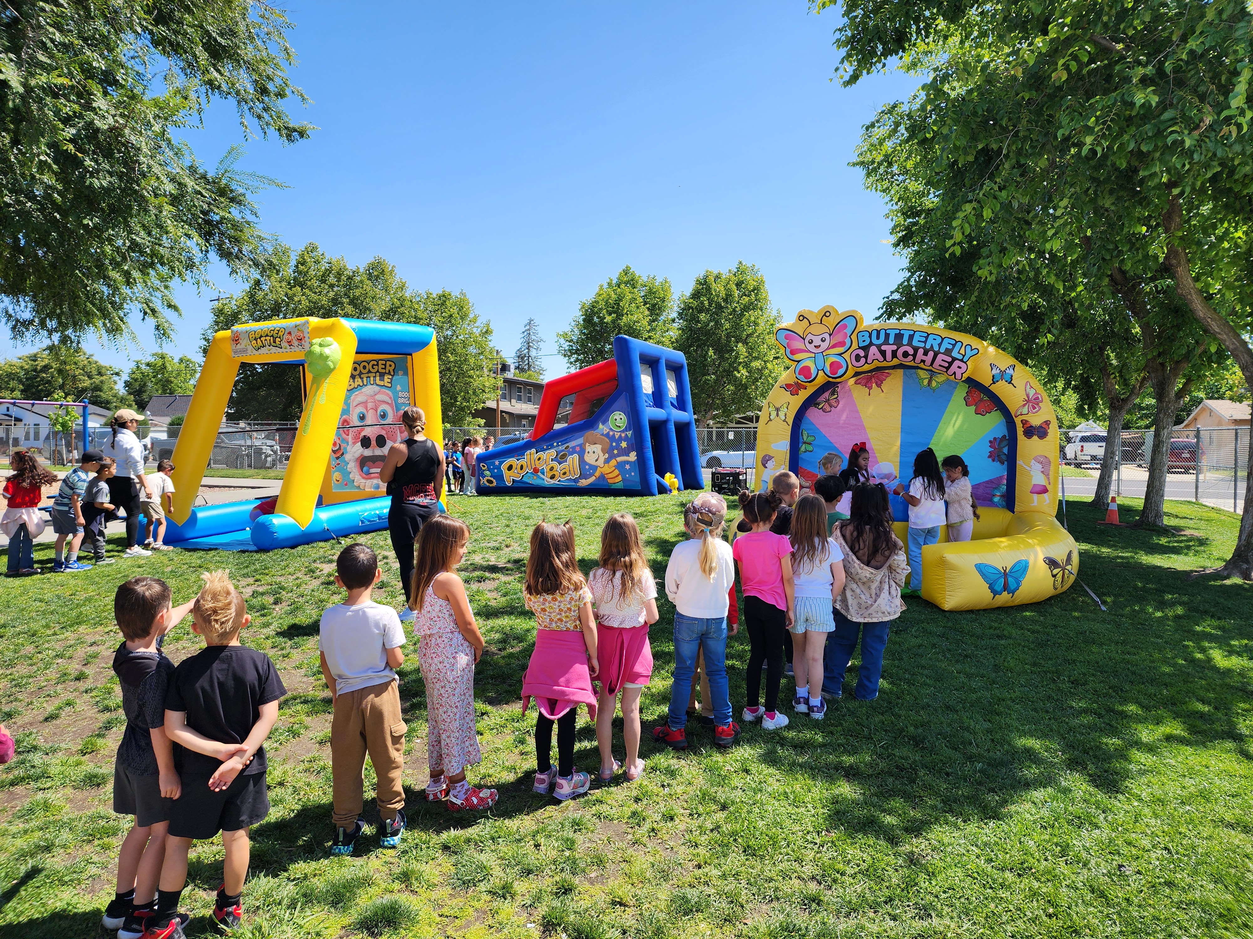 kids inflatable party game rentals