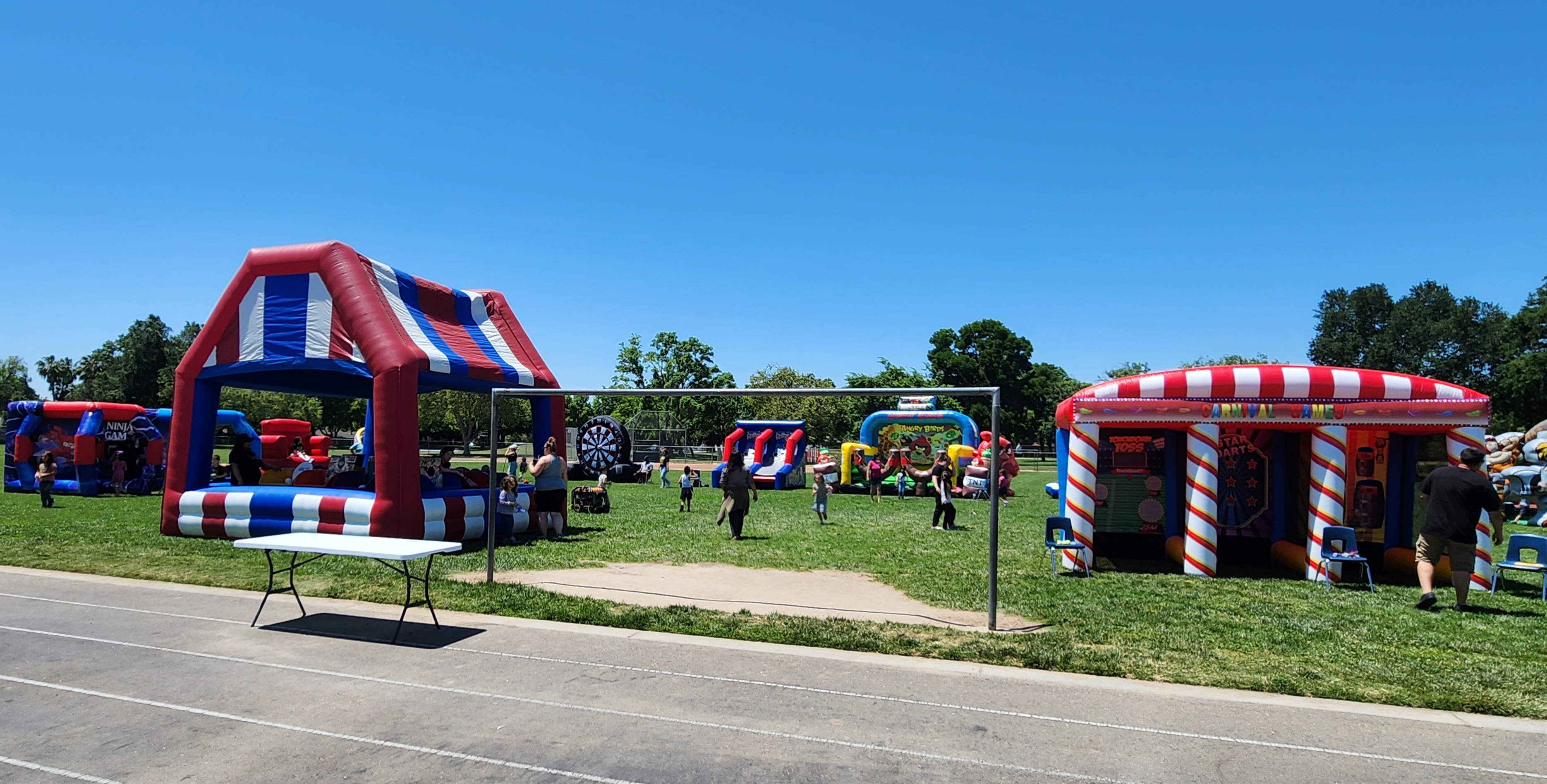 modesto inflatable carnival game rentals