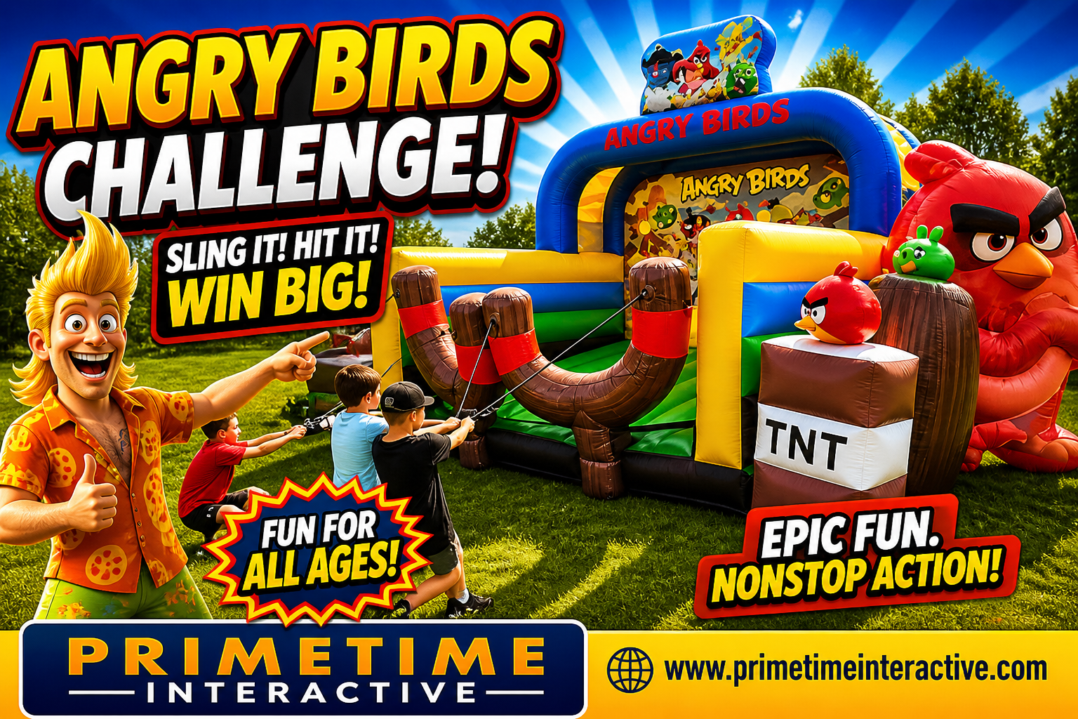 Angry Bird Sling Shot
