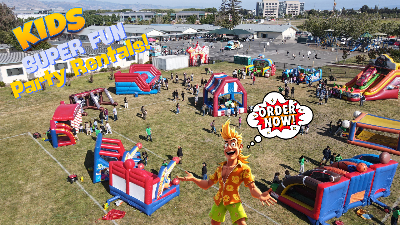 Party rental games and bouncy house supplies in the bay area Party rental games and bouncy house supplies in the bay area