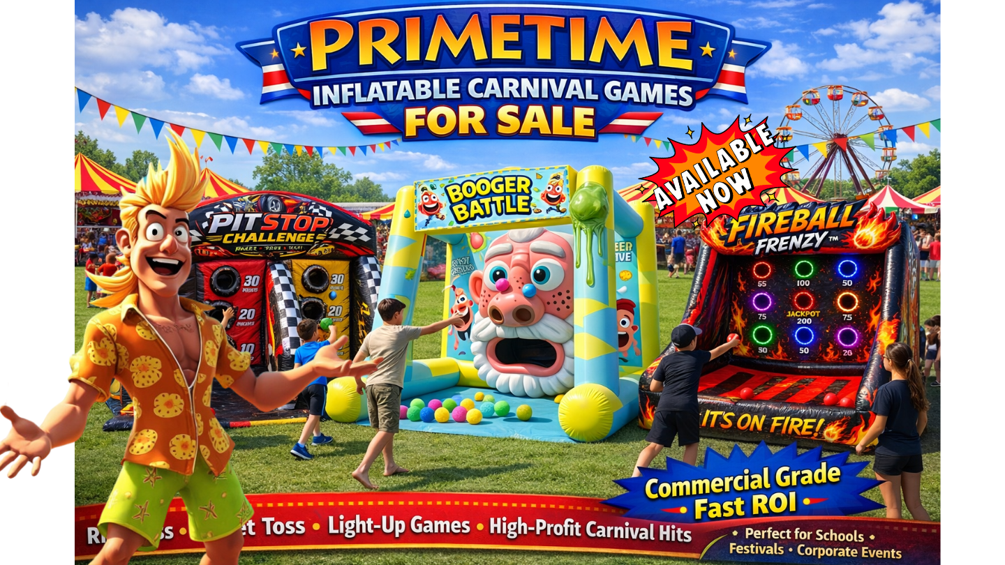 Inflatable carnival games for sale