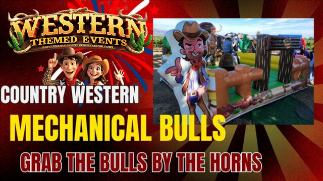 mechanical bull inflatable