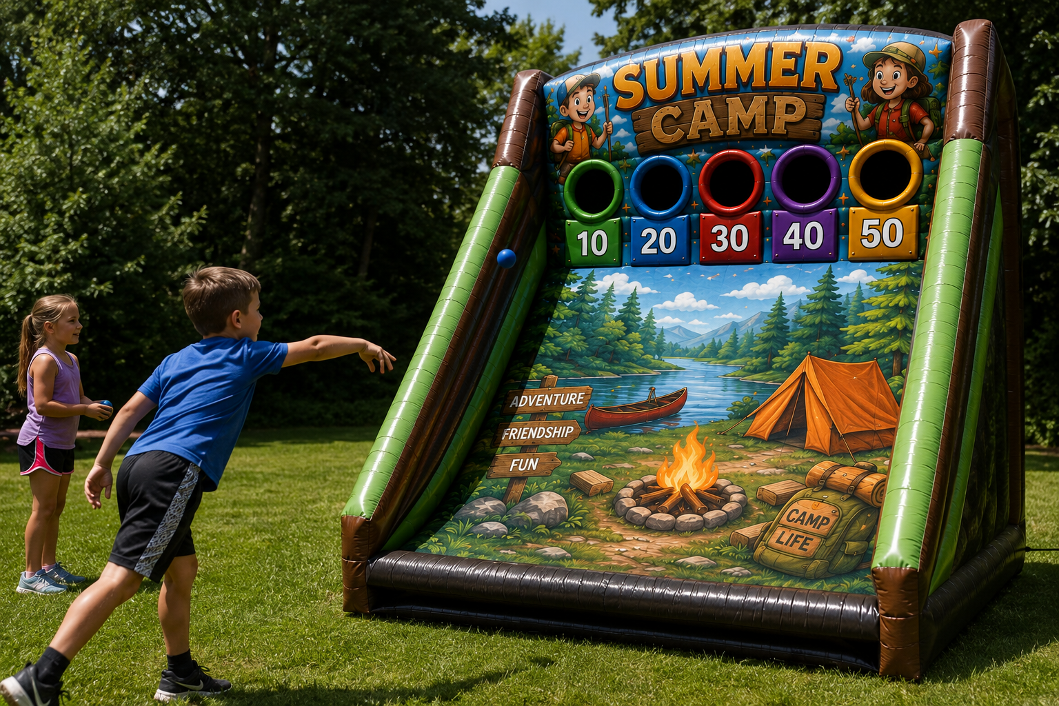 SMART GAMES™ Interchangeable Mini Inflatable Game System - 