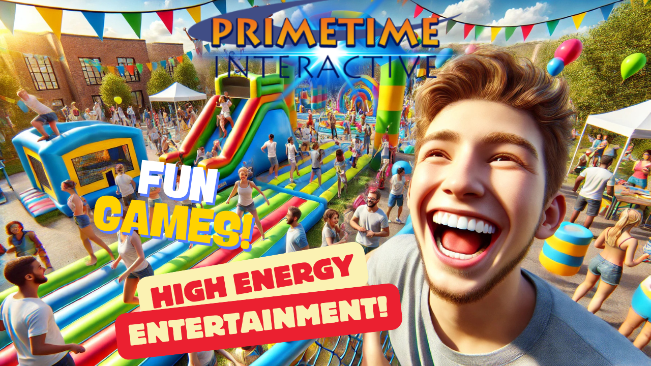 Teen Party Games and FUN Party Ideas form Prime Time Interactive