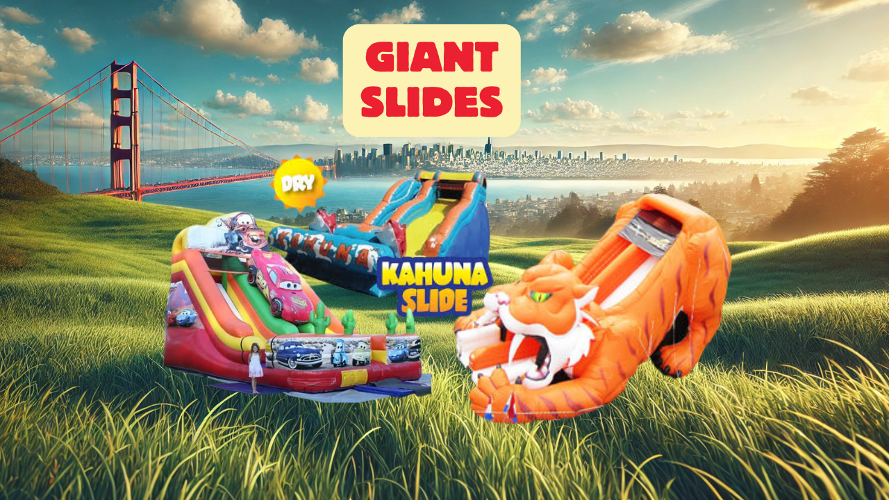 Inflatable Slides for rent in the bay area from Prime Time Interactive Inflatable Slides for rent in the bay area from Prime Time Interactive