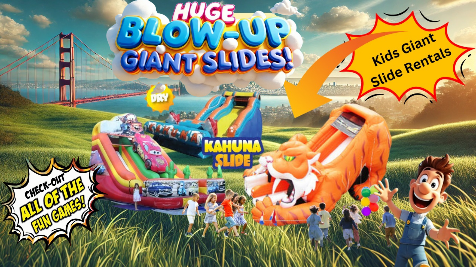 Prime Time Inflatable Giant Slide Rentals Prime Time Inflatable Giant Slide Rentals