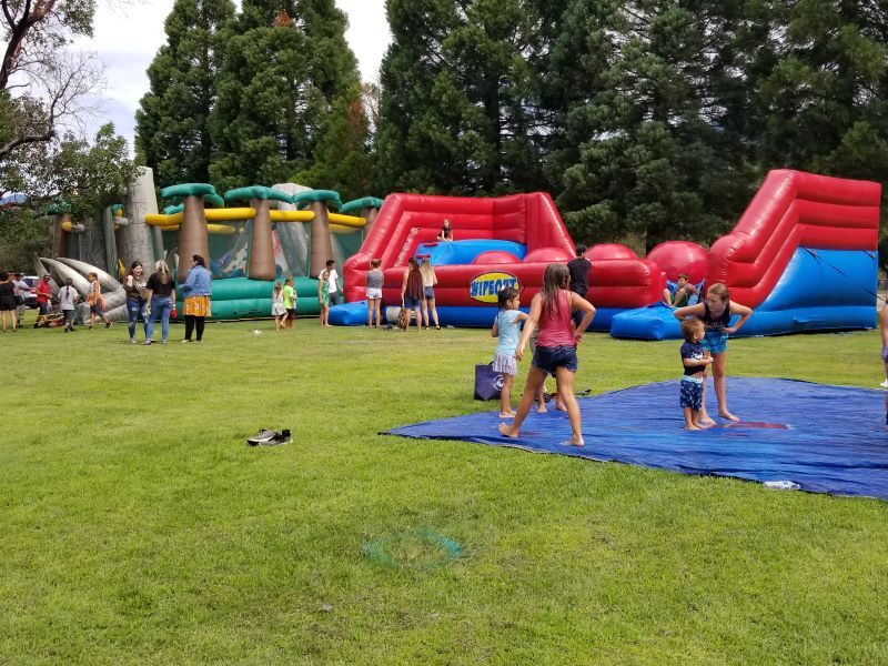 willow creek hoopa inflatable party rentals