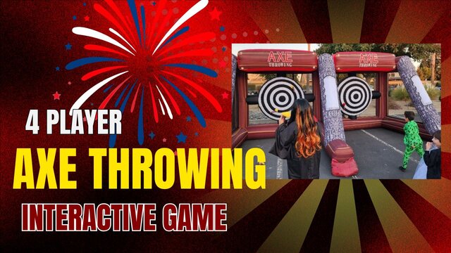 Axe Throwing Double - 4 players