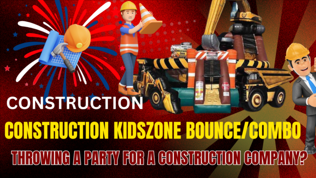 Construction Playzone Bounce House